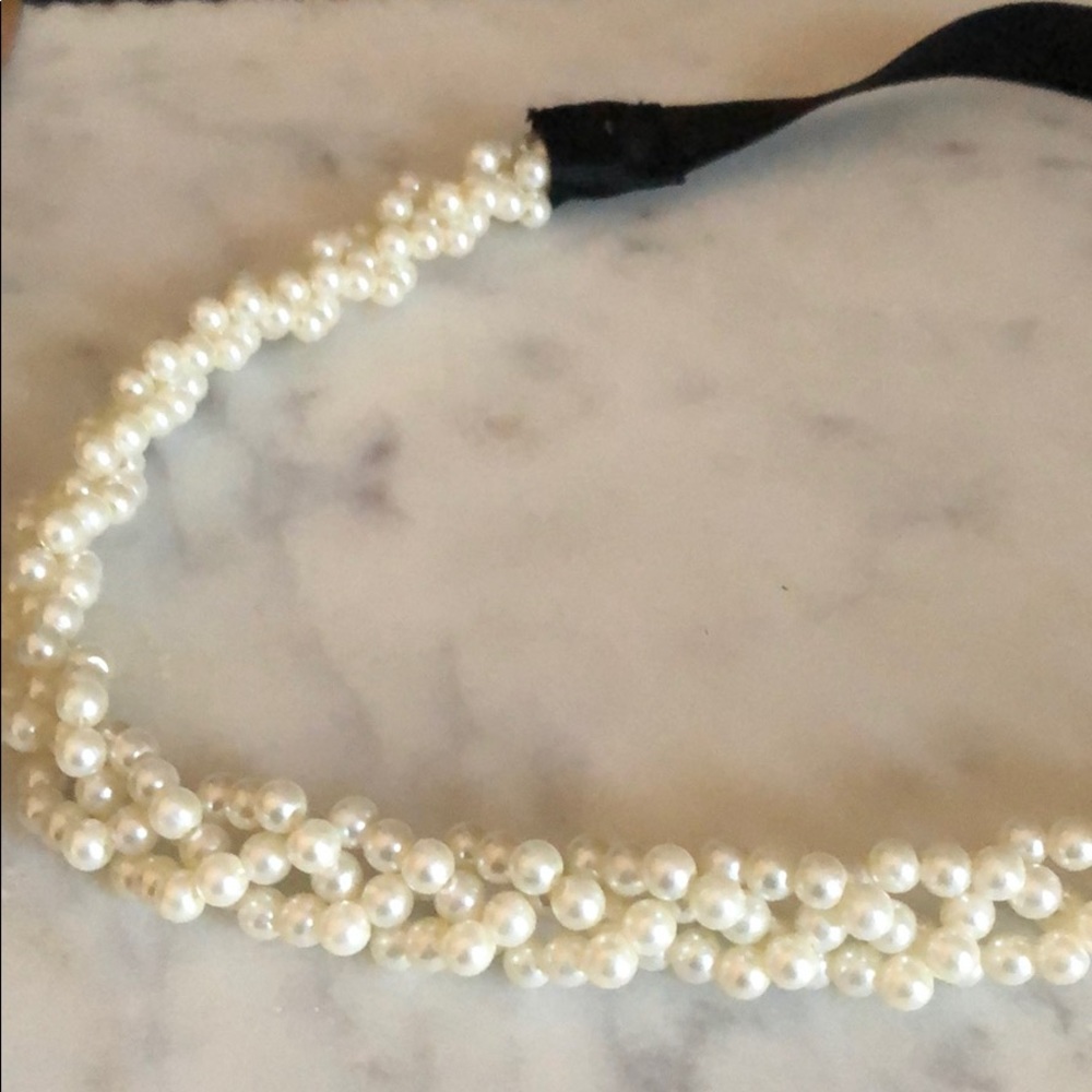 Pearl head band